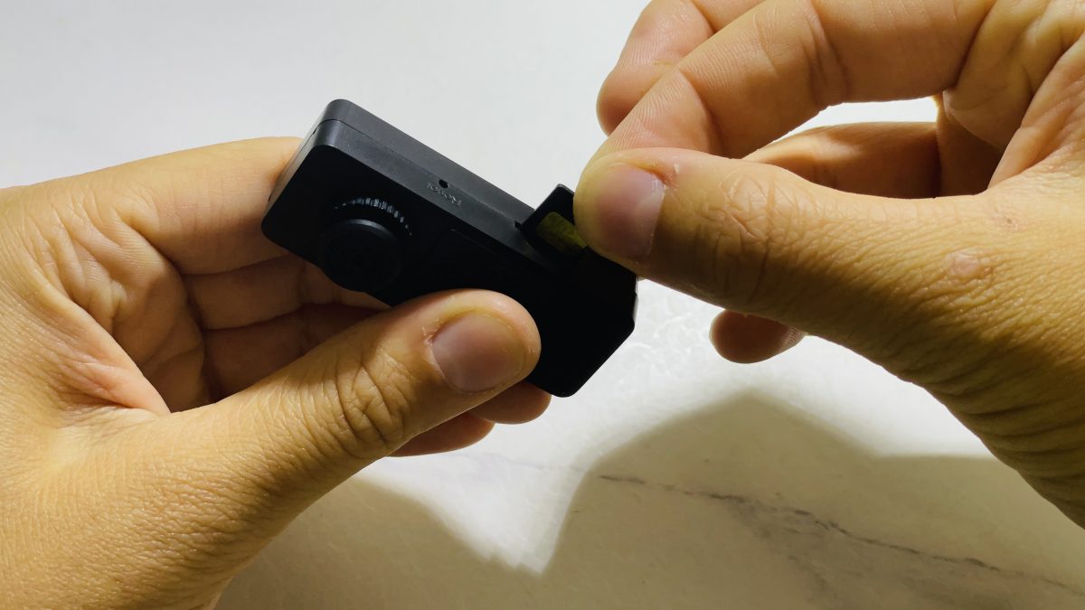 Attention au sens d'insertion