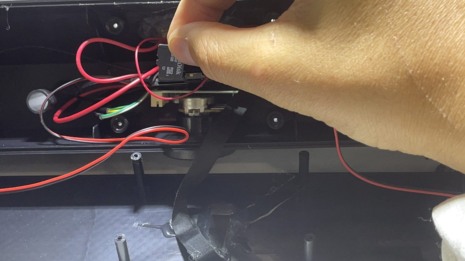 Vous pouvez positionner la carte comme ceci